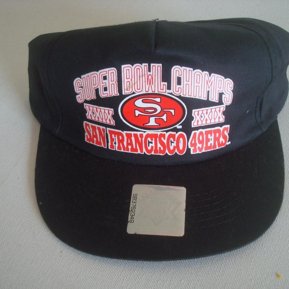 SAN GRANCISCO 49ERS SNAPBACK 90S SUPER BOWL‎ HAT CAP VINTAGE 00S Y2K B4